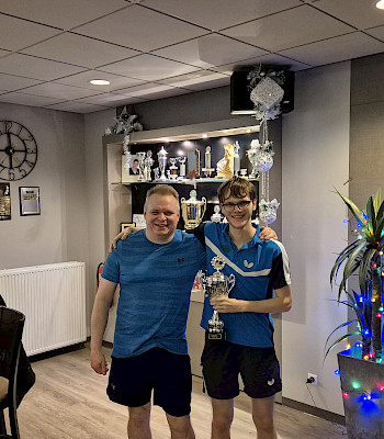 Dubbeltoernooi winst voor Jack en Vince